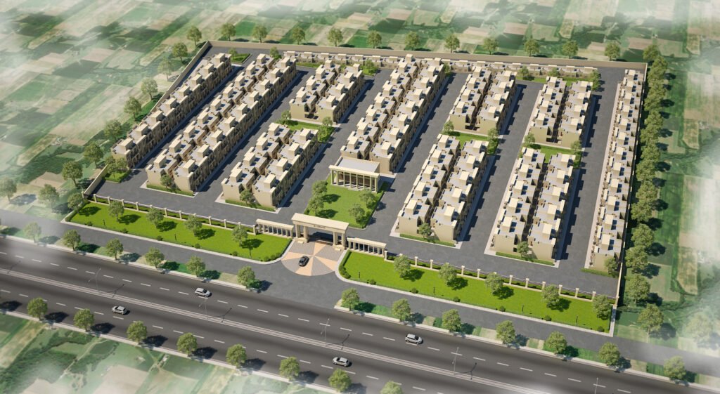 Drone view of CI Grand Project