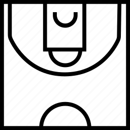Half<br>basketball<br>court